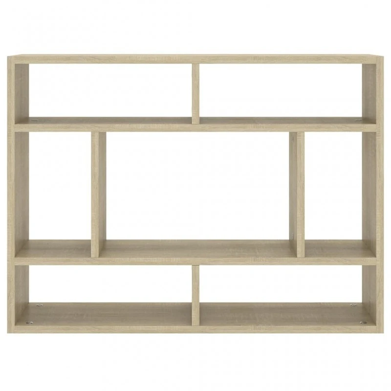 Scaffale A Parete Rovere Sonoma 75x16x55 Cm In Truciolato 4 Scaffale A Parete Rovere Sonoma 75x16x55 Cm In Truciolato - immagine 4