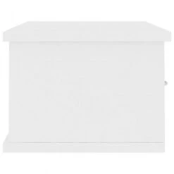 Scaffale Con Cassetti A Parete Bianco 60x26x18,5 Cm Multistrato 11 Scaffale Con Cassetti A Parete Bianco 60x26x18,5 Cm Multistrato -Garden Home scaffale con cassetti a parete bianco 60x26x185 cm multistrato 4