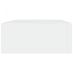 Scaffale Con Cassetti Da Parete Bianco 40x23,5x10 Cm In MDF -Garden Home scaffale con cassetti da parete bianco 40x235x10 cm in mdf 4