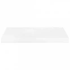 Scaffali A Parete 2 Pz Bianco Lucido 50x23x3,8 Cm In MDF -Garden Home scaffali a parete 2 pz bianco lucido 50x23x38 cm in mdf 4