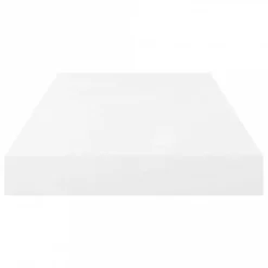 Scaffali A Parete 2 Pz Bianco Lucido 50x23x3,8 Cm In MDF -Garden Home scaffali a parete 2 pz bianco lucido 50x23x38 cm in mdf 5