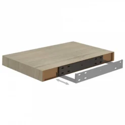 Scaffali A Parete 2 Pz Rovere 40x23x3,8 Cm In MDF -Garden Home scaffali a parete 2 pz rovere 40x23x38 cm in mdf 6