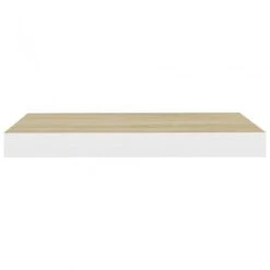 Scaffali A Parete 2 Pz Rovere E Bianco 50x23x3,8 Cm In MDF 13 Scaffali A Parete 2 Pz Rovere E Bianco 50x23x3,8 Cm In MDF -Garden Home scaffali a parete 2 pz rovere e bianco 50x23x38 cm in mdf 4