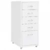 Schedario Mobile Bianco 28x41x69 Cm In Metallo 21 Schedario Mobile Bianco 28x41x69 Cm In Metallo -Garden Home schedario mobile bianco 28x41x69 cm in metallo