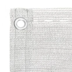 Schermo Frangivista Per Balcone Bianco 75x500 Cm In HDPE -Garden Home schermo frangivista per balcone bianco 75x500 cm in hdpe 2