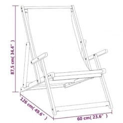 Sdraio Pieghevole Da Spiaggia In Legno Massello Di Teak Verde 15 Sdraio Pieghevole Da Spiaggia In Legno Massello Di Teak Verde -Garden Home sdraio pieghevole da spiaggia in legno massello di teak verde 7