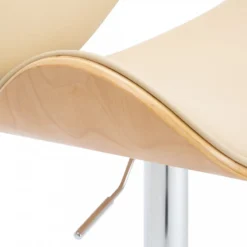 Sedia Da Bar Crema In Similpelle 11 Sedia Da Bar Crema In Similpelle -Garden Home sedia da bar crema in similpelle 4