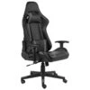 Sedia Da Gaming Girevole Grigia In PVC 15 Sedia Da Gaming Girevole Grigia In PVC -Garden Home sedia da gaming girevole grigia in pvc