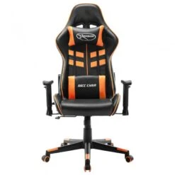 Sedia Da Gaming Nera E Arancione In Similpelle 9 Sedia Da Gaming Nera E Arancione In Similpelle -Garden Home sedia da gaming nera e arancione in similpelle 1
