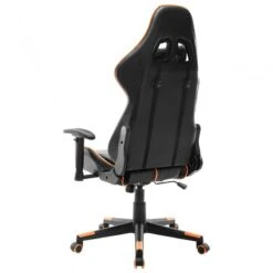 Sedia Da Gaming Nera E Arancione In Similpelle 11 Sedia Da Gaming Nera E Arancione In Similpelle -Garden Home sedia da gaming nera e arancione in similpelle 3
