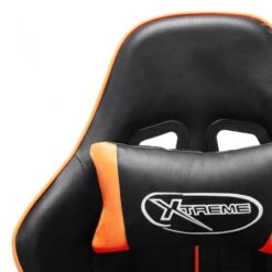 Sedia Da Gaming Nera E Arancione In Similpelle 13 Sedia Da Gaming Nera E Arancione In Similpelle -Garden Home sedia da gaming nera e arancione in similpelle 5