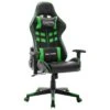 Sedia Da Gaming Nera E Verde In Similpelle 20 Sedia Da Gaming Nera E Verde In Similpelle -Garden Home sedia da gaming nera e verde in similpelle