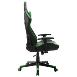 Sedia Da Gaming Nera E Verde In Similpelle -Garden Home sedia da gaming nera e verde in similpelle 2