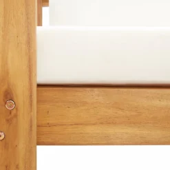 Sedia Da Giardino Con Cuscino Crema In Legno Massello Di Acacia 10 Sedia Da Giardino Con Cuscino Crema In Legno Massello Di Acacia -Garden Home sedia da giardino con cuscino crema in legno massello di acacia 4