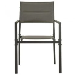 Sedie Da Giardino 2 Pz Textilene E Acciaio Grigio E Antracite 10 Sedie Da Giardino 2 Pz Textilene E Acciaio Grigio E Antracite -Garden Home sedie da giardino 2 pz textilene e acciaio grigio e antracite 2