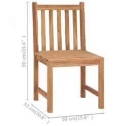Sedie Da Giardino Con Cuscini 8 Pz In Legno Massello Di Teak -Garden Home sedie da giardino con cuscini 8 pz in legno massello di teak 8