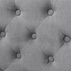 Sedie Da Pranzo 2 Pz Grigio Chiaro In Tessuto 10 Sedie Da Pranzo 2 Pz Grigio Chiaro In Tessuto -Garden Home sedie da pranzo 2 pz grigio chiaro in tessuto 4