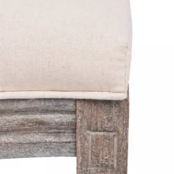 Sedie Da Pranzo 4 Pz Crema In Tessuto 12 Sedie Da Pranzo 4 Pz Crema In Tessuto -Garden Home sedie da pranzo 4 pz crema in tessuto 5