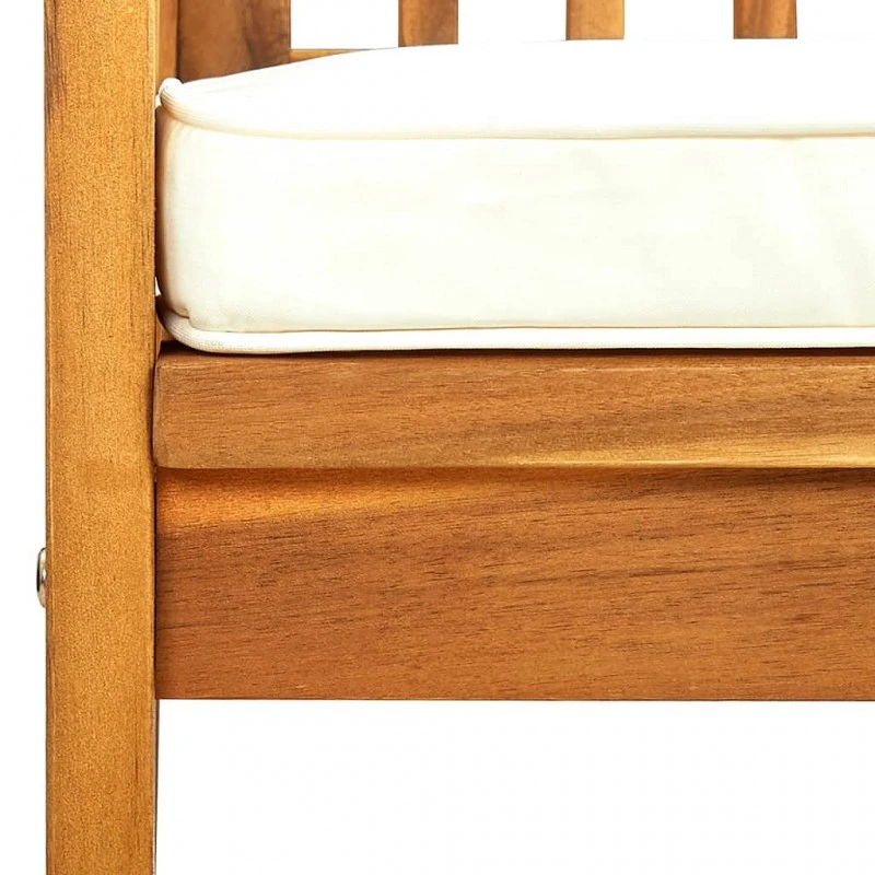 Sedie Da Pranzo Per Giardino 2pz Con Cuscini Massello D'Acacia 8 Sedie Da Pranzo Per Giardino 2pz Con Cuscini Massello D'Acacia - immagine 8