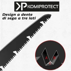 Seghetto Komiprotect Profi Black Titan 1 -Garden Home seghetto komiprotect profi black titan 1 5