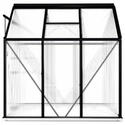 Serra Con Telaio Base In Alluminio Antracite 3,61 M² -Garden Home serra con telaio base in alluminio antracite 361 m 4