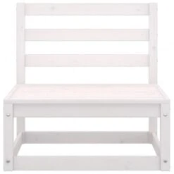 Set Divani Da Giardino 3 Pz Cuscini Legno Massello Pino Bianco 12 Set Divani Da Giardino 3 Pz Cuscini Legno Massello Pino Bianco -Garden Home set divani da giardino 3 pz cuscini legno massello pino bianco 2