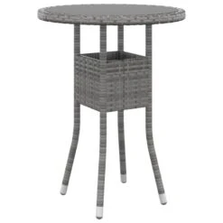 Set Divani Da Giardino 5 Pz In Polyrattan Grigio 12 Set Divani Da Giardino 5 Pz In Polyrattan Grigio -Garden Home set divani da giardino 5 pz in polyrattan grigio 4