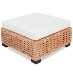 Set Divano 16 Pz In Rattan Naturale -Garden Home set divano 16 pz in rattan naturale 4
