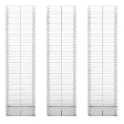 Set Gabbione 3 Pz In Filo Zincato 25 X 25 X 100 Cm -Garden Home set gabbione 3 pz in filo zincato 25 x 25 x 100 cm 2