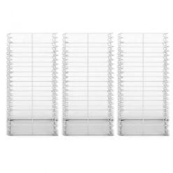 Set Gabbione 3 Pz In Filo Zincato 25 X 25 X 50 Cm 6 Set Gabbione 3 Pz In Filo Zincato 25 X 25 X 50 Cm -Garden Home set gabbione 3 pz in filo zincato 25 x 25 x 50 cm 2