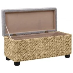 Set Panche 2 Pz In Giunco Grigio -Garden Home set panche 2 pz in giunco grigio 7