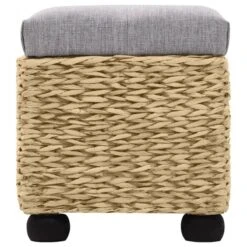 Set Panche 2 Pz In Giunco Grigio -Garden Home set panche 2 pz in giunco grigio 8