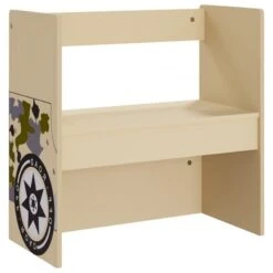 Set Tavolo E Sedia Per Bambini 3 Pz Auto Fuoristrada In MDF -Garden Home set tavolo e sedia per bambini 3 pz auto fuoristrada in mdf 5