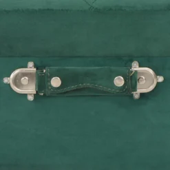 Sgabello Con Contenitore 40 Cm In Velluto Verde -Garden Home sgabello con contenitore 40 cm in velluto verde 6