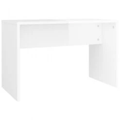 Sgabello Da Toeletta Bianco Lucido 70x35x45cm Legno Multistrato -Garden Home sgabello da toeletta bianco lucido 70x35x45cm legno multistrato 1