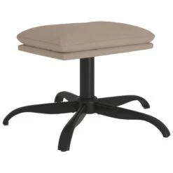 Sgabello Grigio Chiaro 60x60x36 Cm In Microfibra -Garden Home sgabello grigio chiaro 60x60x36 cm in microfibra 1