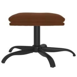 Sgabello Marrone 60x60x36 Cm In Microfibra -Garden Home sgabello marrone 60x60x36 cm in microfibra 2