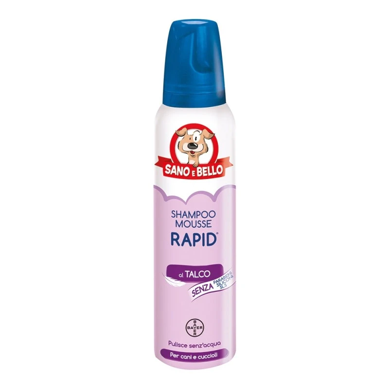 Bayer Shampoo Mousse Rapid Talco 2 Bayer Shampoo Mousse Rapid Talco - immagine 2
