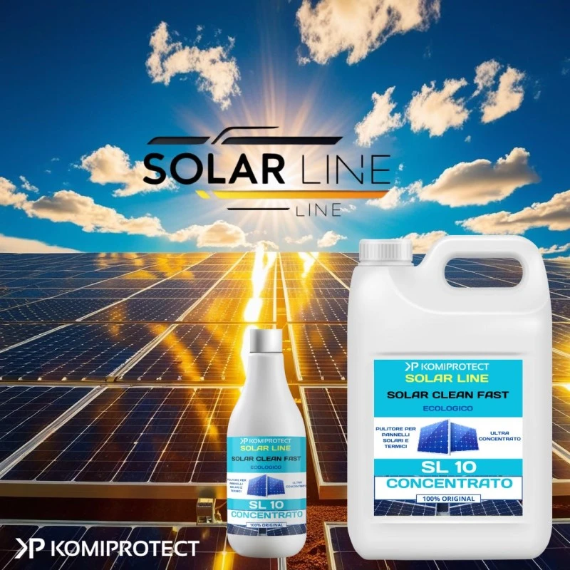 SL10 Solar Clean Fast 5000 Ml Detergente Per Pannelli Solari 5 SL10 Solar Clean Fast 5000 Ml Detergente Per Pannelli Solari - immagine 5
