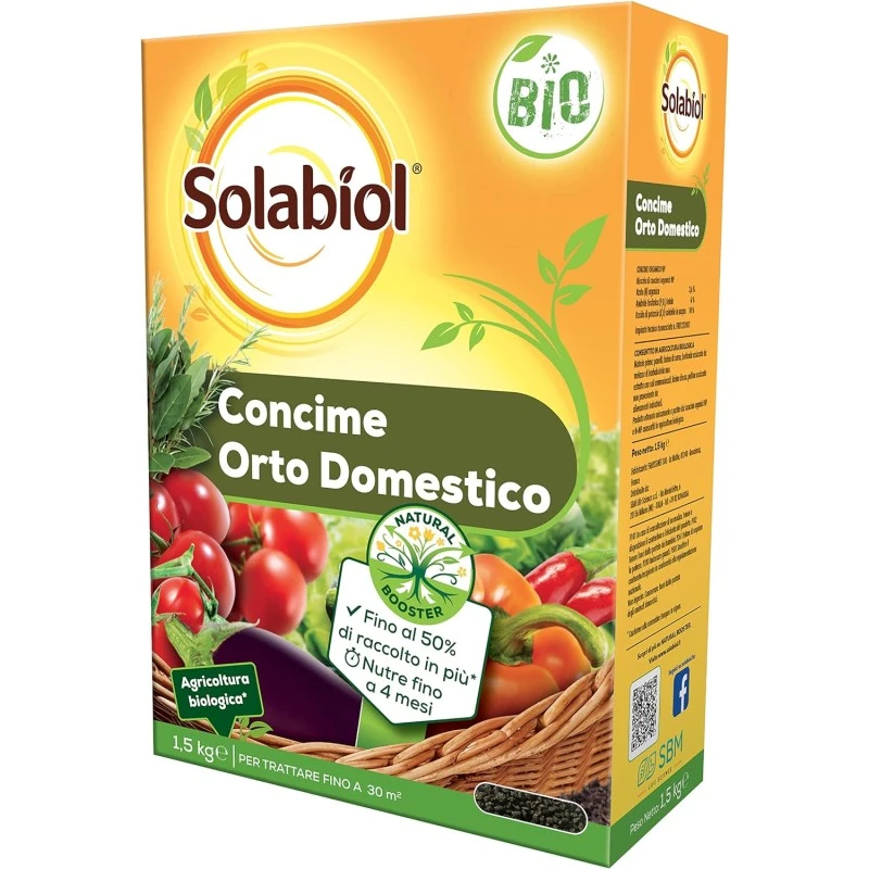 Solabiol Orto Domestico 1500 Gr Bio 1 Solabiol Orto Domestico 1500 Gr Bio