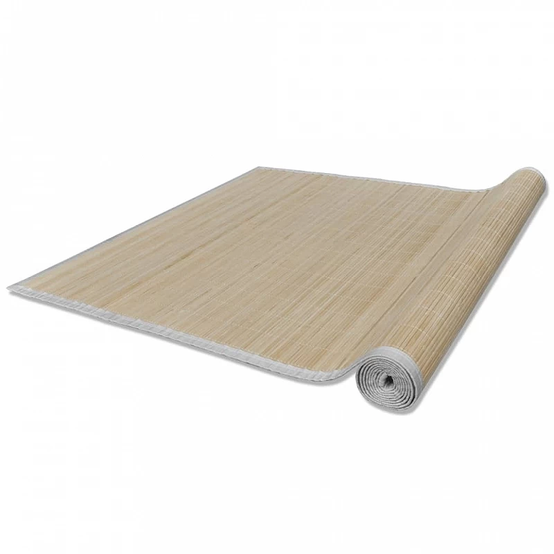 Tappeti Rettangolari In Bambù Naturale 4 Pz 120x180 Cm 4 Tappeti Rettangolari In Bambù Naturale 4 Pz 120x180 Cm - immagine 4