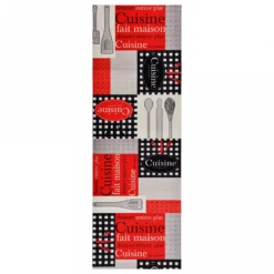 Tappetino Da Cucina Lavabile Cuisine 60x300 Cm -Garden Home tappetino da cucina lavabile cuisine 60x300 cm 1