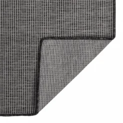 Tappeto Da Esterni A Tessitura Piatta 200x280 Cm Grigio -Garden Home tappeto da esterni a tessitura piatta 200x280 cm grigio 1
