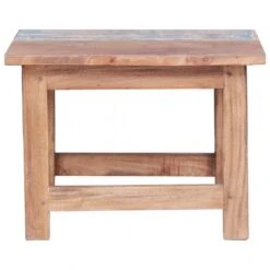 Tavolini Impilabili 2 Pz In Legno Massello Di Recupero -Garden Home tavolini impilabili 2 pz in legno massello di recupero 4