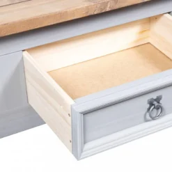 Tavolino Caffé Pino Messicano Corona Range Grigio 100x60x45cm 9 Tavolino Caffé Pino Messicano Corona Range Grigio 100x60x45cm -Garden Home tavolino caffe pino messicano corona range grigio 100x60x45cm 3