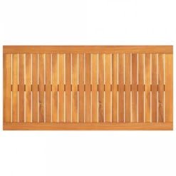 Tavolino Da Caffè 100x50x33 Cm In Legno Massello Di Acacia 9 Tavolino Da Caffè 100x50x33 Cm In Legno Massello Di Acacia -Garden Home tavolino da caffe 100x50x33 cm in legno massello di acacia 3