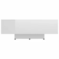 Tavolino Da Caffè Bianco Lucido 85x55x31 Cm In Truciolato 8 Tavolino Da Caffè Bianco Lucido 85x55x31 Cm In Truciolato -Garden Home tavolino da caffe bianco lucido 85x55x31 cm in truciolato 2