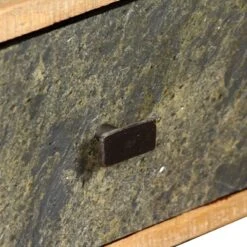 Tavolino Da Caffè In Legno Di Teak Rigenerato 90x65x40 Cm -Garden Home tavolino da caffe in legno di teak rigenerato 90x65x40 cm 6