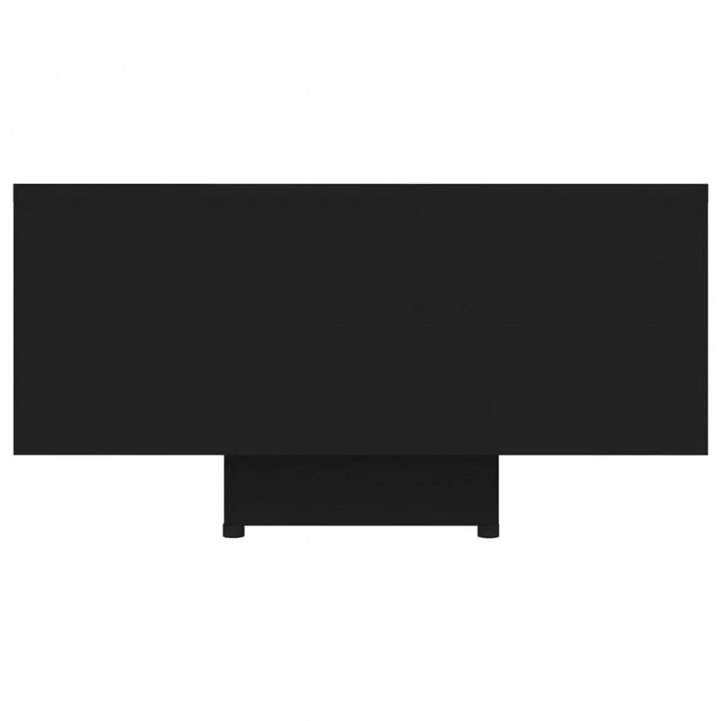 Tavolino Da Caffè Nero 85x55x31 Cm In Truciolato 4 Tavolino Da Caffè Nero 85x55x31 Cm In Truciolato - immagine 4