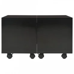 Tavolino Da Caffè Nero Lucido 60x60x35 Cm In Truciolato 10 Tavolino Da Caffè Nero Lucido 60x60x35 Cm In Truciolato -Garden Home tavolino da caffe nero lucido 60x60x35 cm in truciolato 2